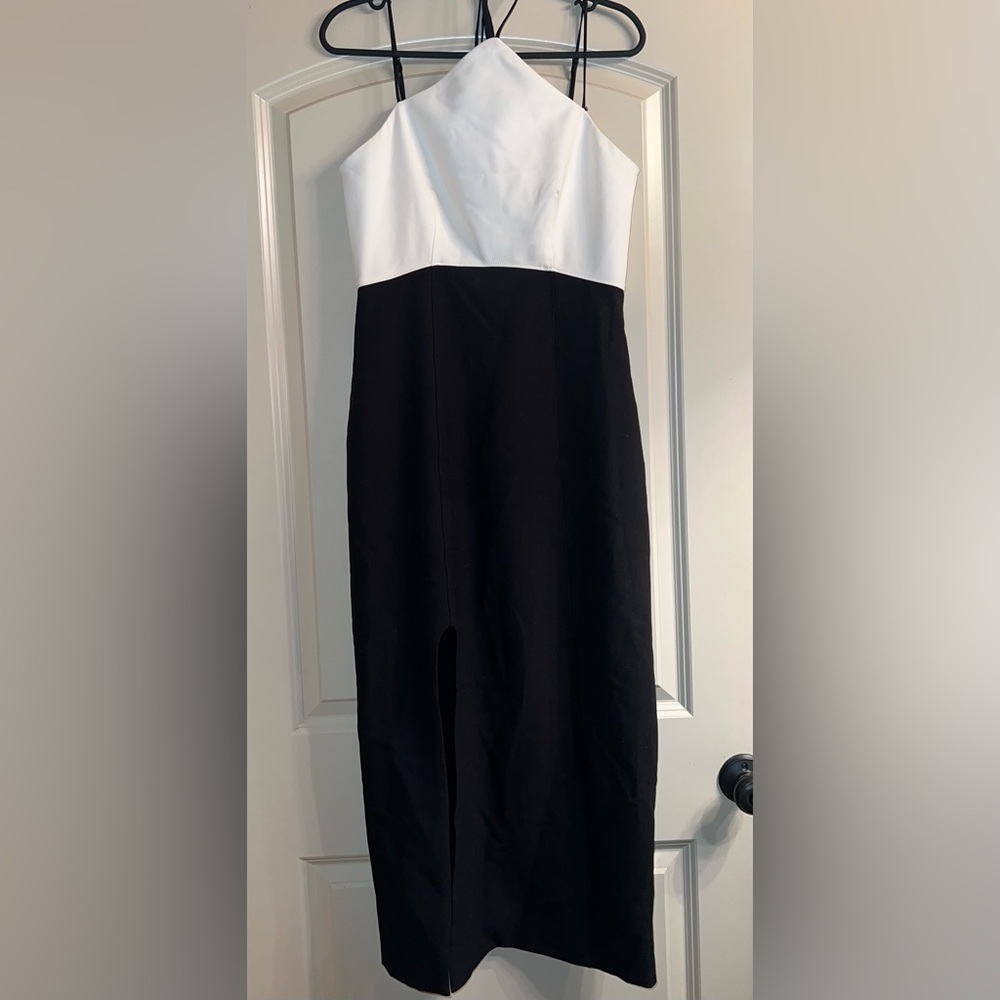 5 à 7 Cinq à Sept strappy halter neck dress